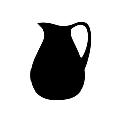 jug icon Simple thin line logo