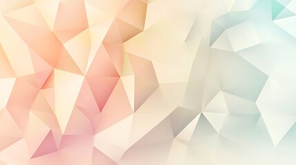 Abstract Pastel Polygonal Geometric Background Design