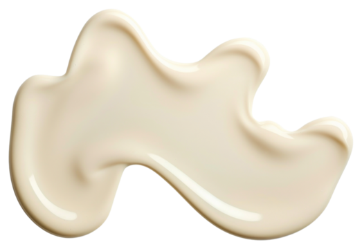 PNG Creamy texture skincare product