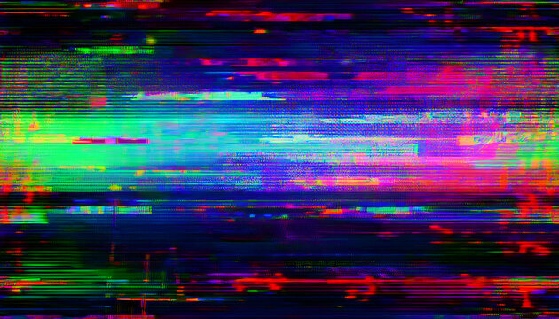 seamless retro vhs scanlines or tv signal static noise overlay pattern television screen or video game pixel glitch damage background texture vintage analog grunge dystopiacore backdrop