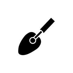 trowel icon Simple thin line logo