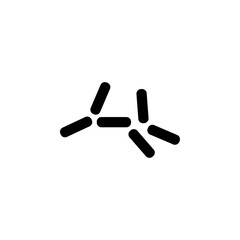 yeast icon Simple thin line logo