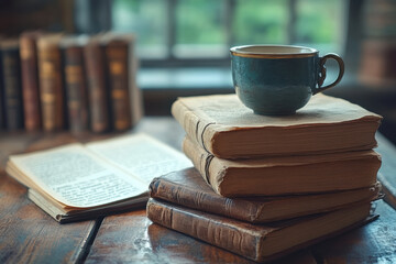 Naklejka premium Poetry Writing, Let Your Imagination Flow at Home