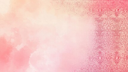 Fototapeta premium Colorful Abstract Background Featuring Soft Pink and Red Gradients with Gentle Texture for Celebrating Eid Mubarak, Ramadan Kareem, and Muharram with Ample Copy Space