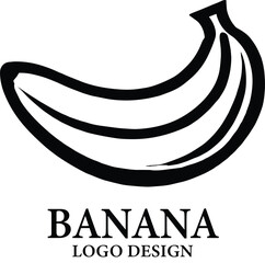 Banana Vector Logo Design