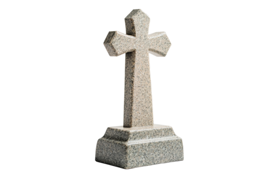 White cross is on a white background