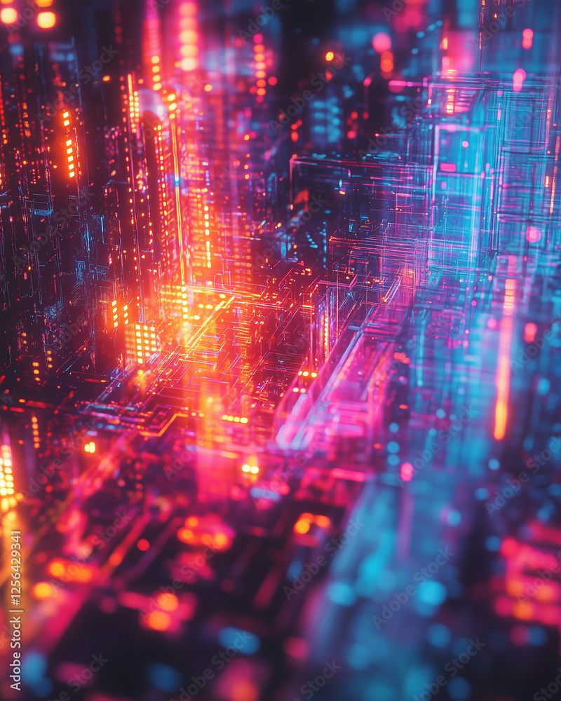 Aufkleber Exploring quantum error detection in a dynamic digital landscape