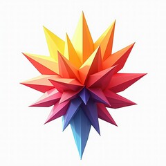 Fototapeta premium Colorful Geometric Shapes - Modern Design Elements