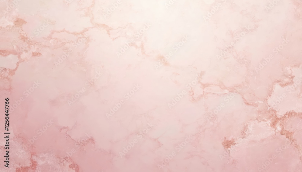 Aufkleber Smooth light pink marble texture with subtle veining for backgrounds, design projects. Elegant surface, stone pattern, luxury decor with smooth lines, natural look for modern interior design projects.