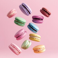 Macarons of Various Flavors