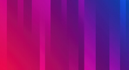 A dynamic abstract background with vertical gradient lines transitioning between shades of magenta, purple and blue