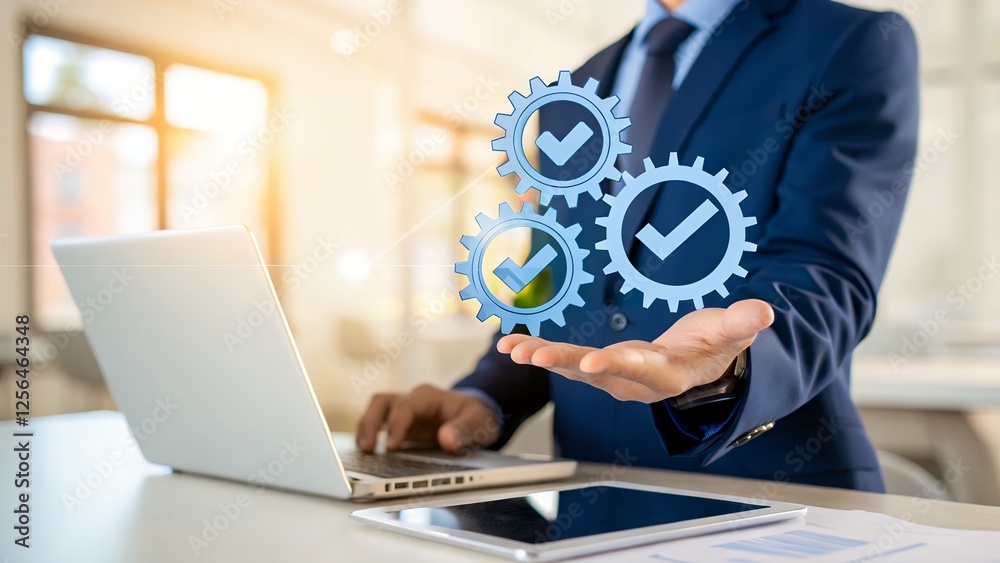 Aufkleber Streamlined Workflow: Automating Quality Control & Business Processes for Optimized Performance, Enhanced Productivity, and Guaranteed Compliance.    