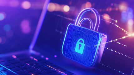 Exploring the concept of cyber security and online data protection with tacit encryption software, this animation represents the ongoing digital transformation and how technologica