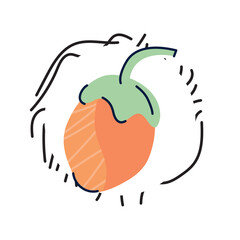 vector image mango icon with white background