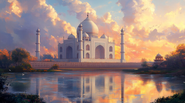Tah Majal Illustration