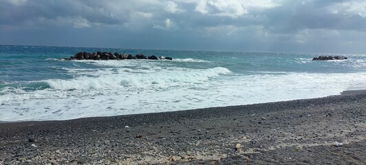 storm based on Santorini