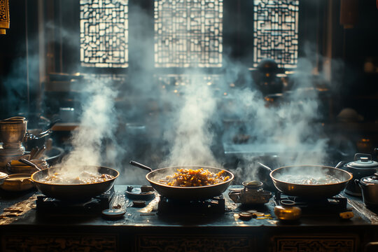 Ancient Chinese royal kitchen blends tradition and modern culinary techniques