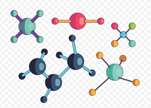 Vibrant Molecular Structure