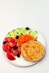 quiche con ensalada 2