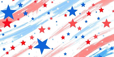 Stars and Stripes Memorial Day Spray Paint Backgrounds