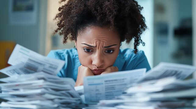 Consumer frustration with healthcare billing. Featuring unclear charges and long wait times