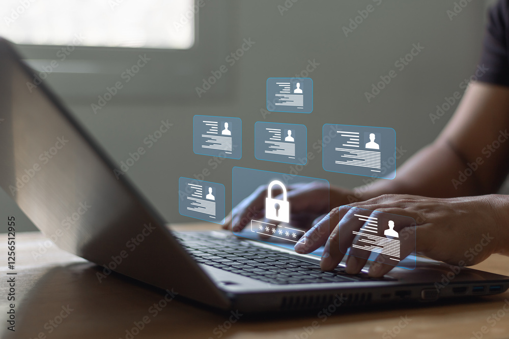 Poster Management system with employee privacy. Employee confidentiality. Software for security, searching and managing corporate document files and employee data information. NDA, Non-disclosure agreement.