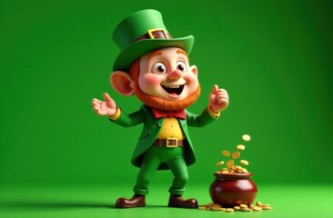 st patricks day leprechaun