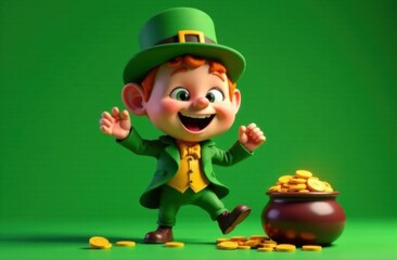 st patricks day leprechaun