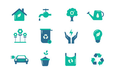 Earth Day Icon Set