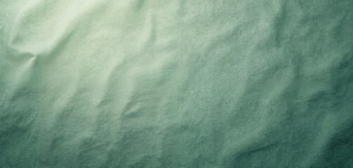 Obraz premium Natural linen texture in shades of green. Soft organic material background with rustic, earthy feel. Simple muted elegant style for eco home decor backdrop.