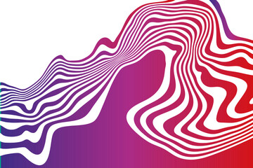 Vector abstract background in colored tones. Wave pattern. Eps 10