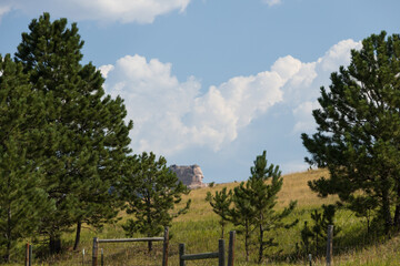 Crazy Horse Monument viewed from afar