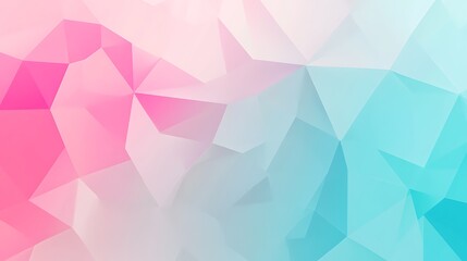Obraz premium Abstract Pink and Blue Triangular Pattern Background