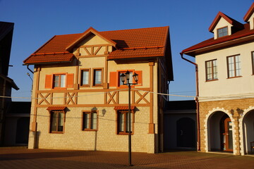 old houses in the old town