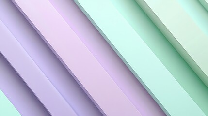 Fototapeta premium Abstract Pastel Diagonal Stripes Design Background