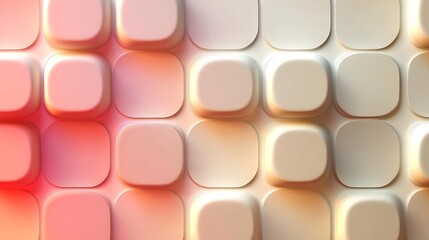 Abstract Rounded Square Pattern Gradient Design