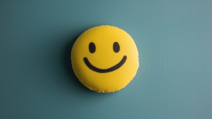 Fototapeta premium A person smiling after making the decision to resign, with a bright future ahead full of new career challenges, opportunities, and personal growth