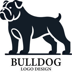 Bulldog Vector Logo Design