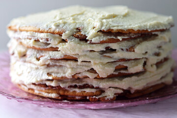 Elegant Celebration Cake with Berries and Drizzle