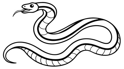 Fototapeta premium snake vector illustration