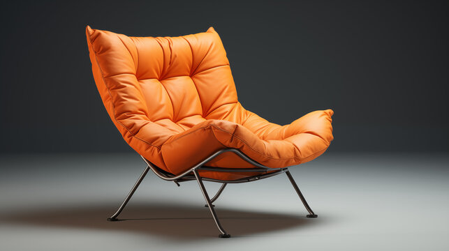 Fauteuil moderne et contemporain. Fauteuil en cuir, tissu. Chaise, mobilier. Design original. &Eacute;l&eacute;ments de d&eacute;coration, maison, int&eacute;rieur. Pour conception et cr&eacute;ation graphique.