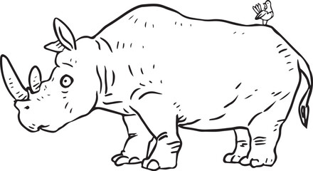 rhino clip art