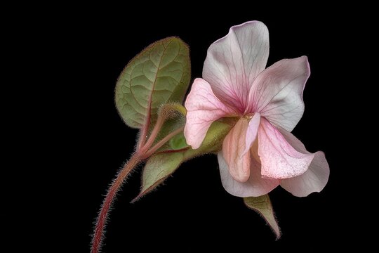 exploded seed pod of Himalayan balsam
