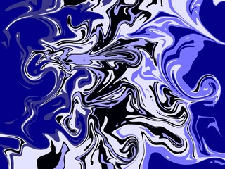 Abstract liquid backgroud. Wavy colorful background. Melting liquid background.