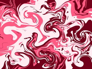 Abstract liquid backgroud. Wavy colorful background. Melting liquid background.