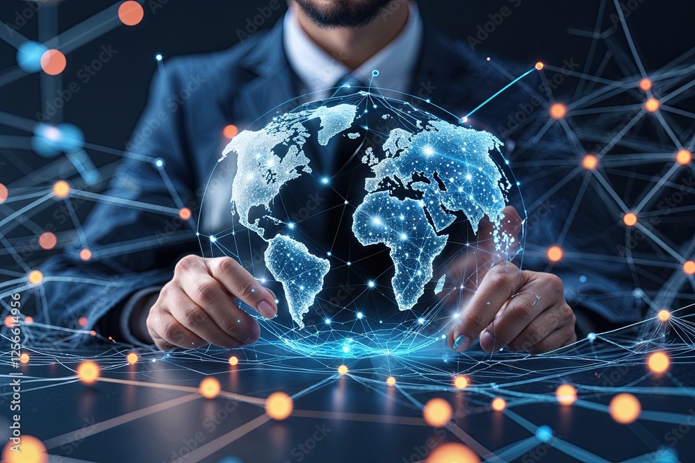 Poster advanced digital architecture for global data integration and dynamic networking solutions