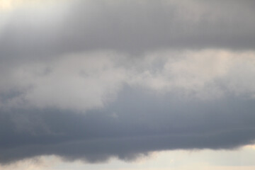 clouds in the sky. sky with clouds. dense clouds in the sky.