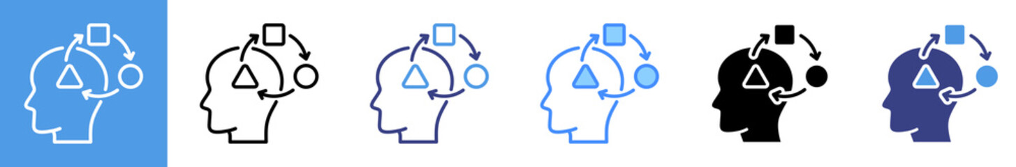 Adaptation Multistyle Icon Set