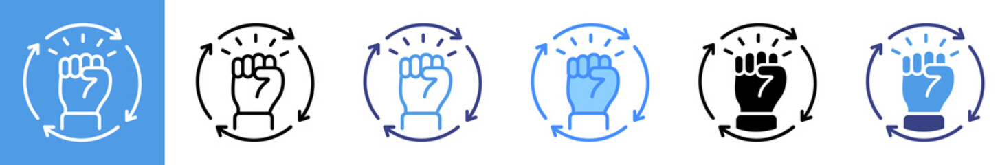 Resurgence Multistyle Icon Set