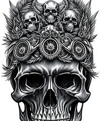 Fototapeta premium skull and crossbones